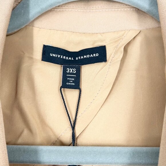 NWT Universal Standard French 75 Blazer in Ice Coffee - Picture 5 of 6